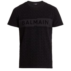 Balmain men's suede shirt